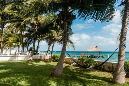 Bungalow Frente al Mar Cancún Esterno foto